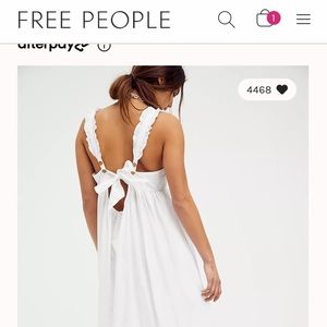Free people white dress